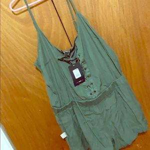 Cute green Romper